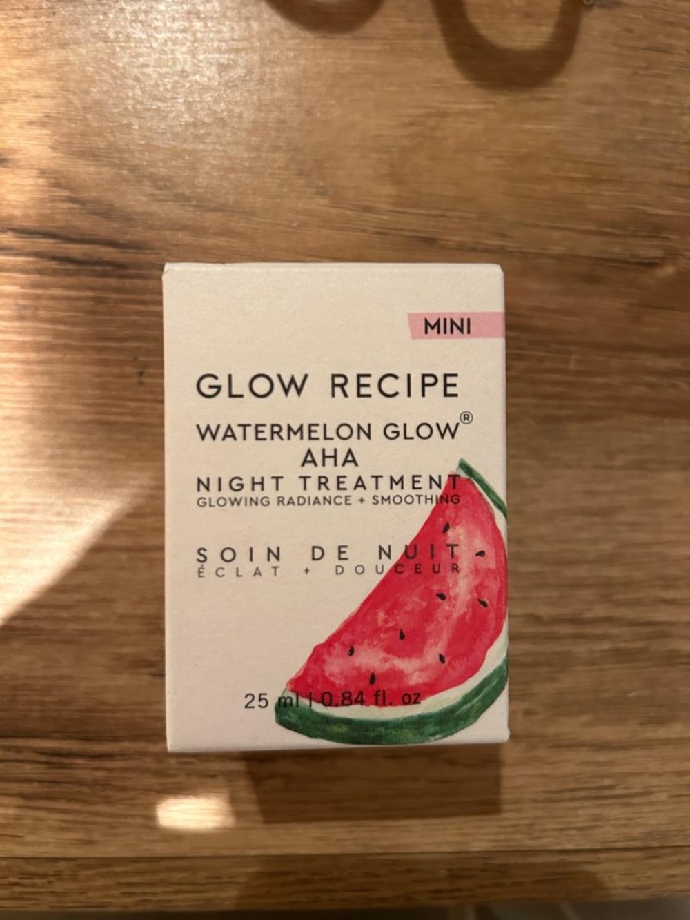 glow recipe watermelon glow aha overnight sleeping mask